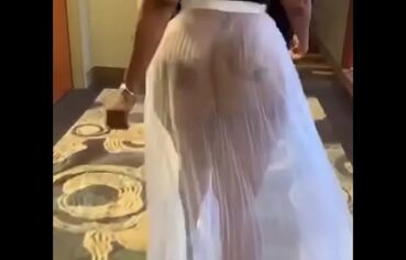 Indian girl removing her dress