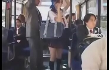 Horny japanese bus